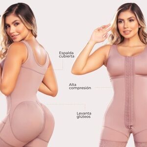 Women's Compression Bodysuit - Mauve